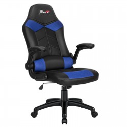 Ergonomic Home Office Gaming Chair with Adjustable Height Rocking Function[ZKOC-03BKBL]