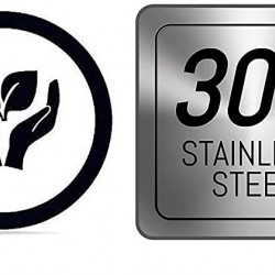 24cm Fine Mesh Sieve – Premium 304 Stainless Steel 