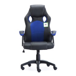 JL Comfurni Racing Gaming Chair/ Computer Chair/Mesh Office Desk Chair - Blue(A05BL)