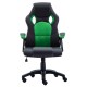 JL Comfurni Racing Gaming Chair/ Computer Chair/Mesh Office Chair - Green(A05GN)