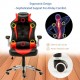 JL Comfurni Racing Gaming Chair/ Computer Chair/ PU Leather Office Chair