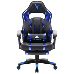 HALO Series Bright Blue | Gaming Office Gaming Chair/Footrest Chair/ Office Computer Desk Chair