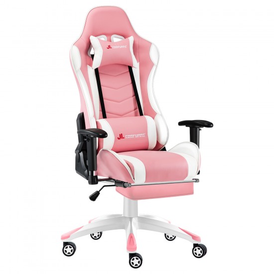 Narkissos Series| Gaming Chair with Footrest - High Density Mould Shape Foam Seat