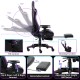 Classic Purple | Gaming Chair with Footrest/Computer Chairs