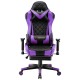 Athena Argyle Purple | Gaming Chair With Footrest/Computer Desk Chairs